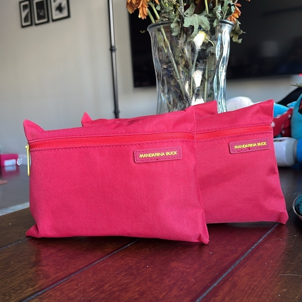 Mandarina Duck travel bags for 3 =>locked and zipped inflight travel Bags - Picture 7 of 7